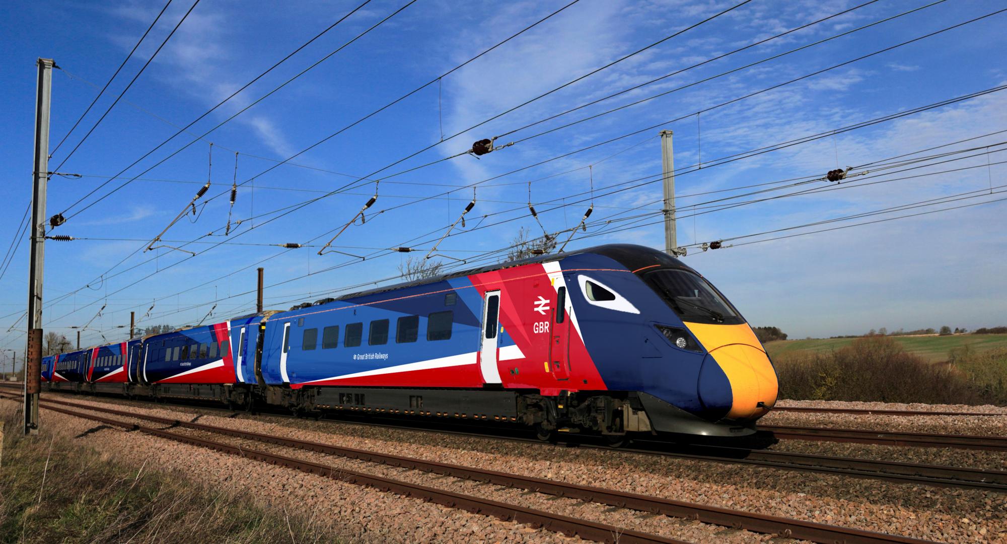 GBR Train Livery