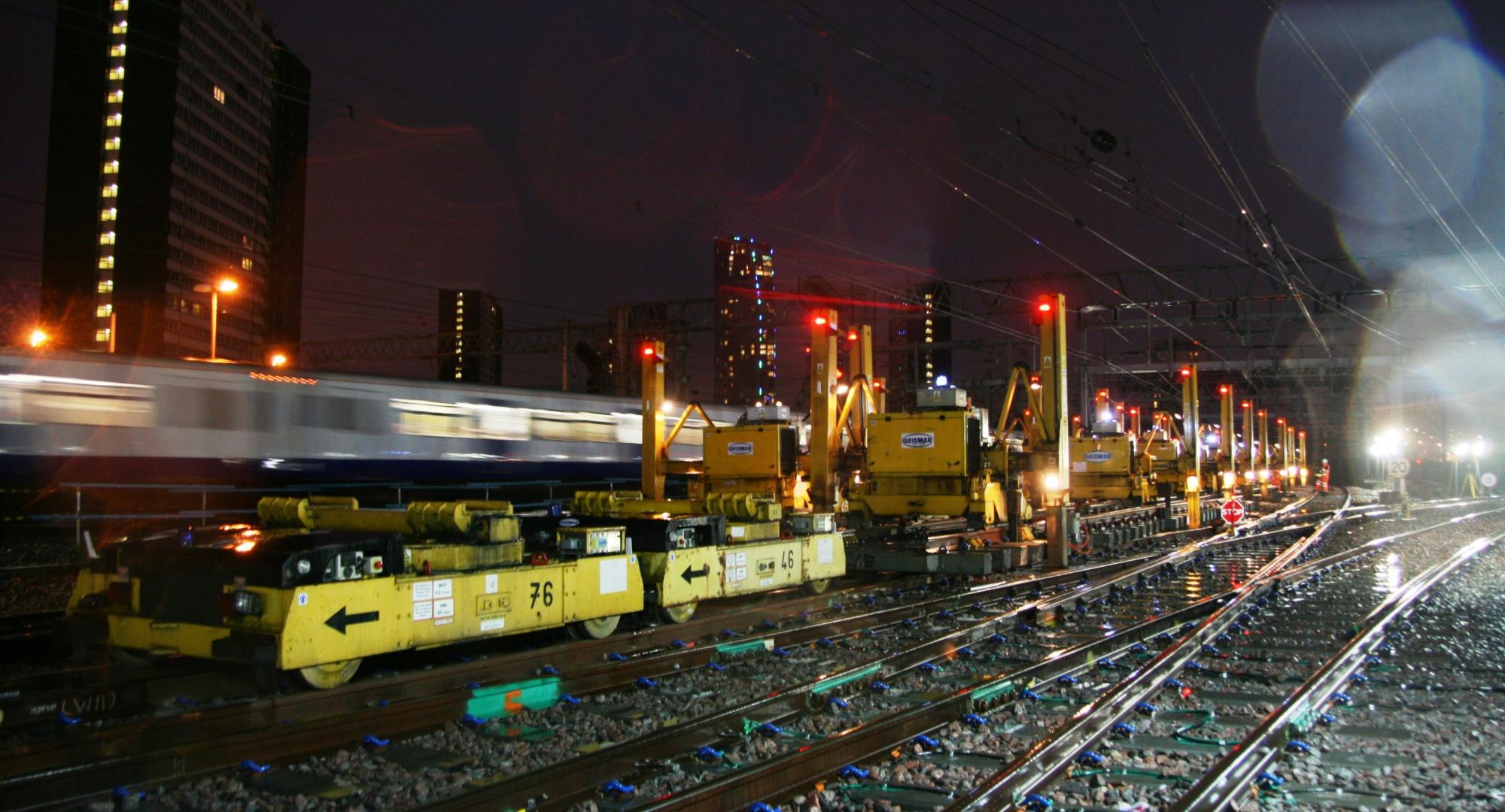 Engineering works on Anglia Route