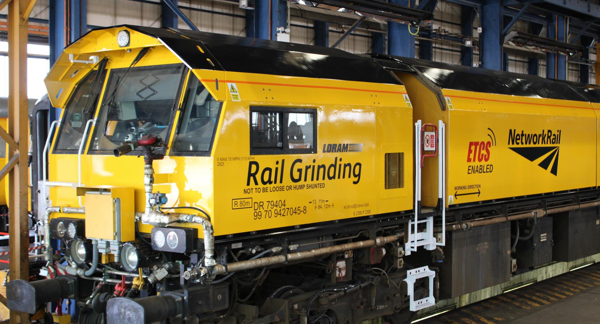 Loram C44 Rail Grinder vehicle 44-02