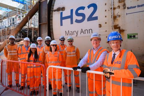 HS2 unveils Bromford TBM