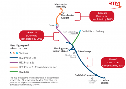 HS2 Map