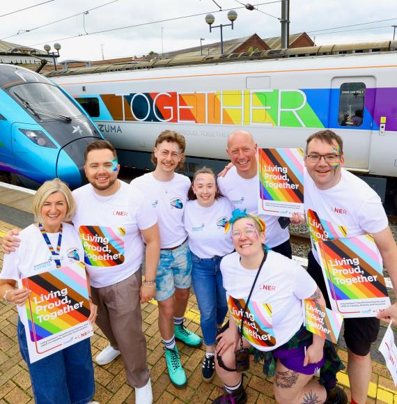 LNER and TPE celebrate Pride