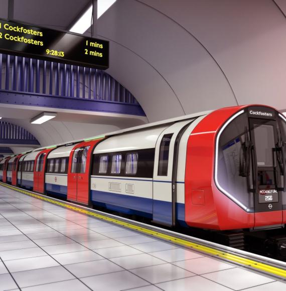 New Piccadilly line train