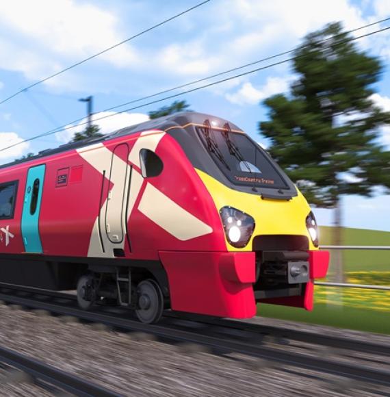 CrossCountry Voyager New Livery Visualisation