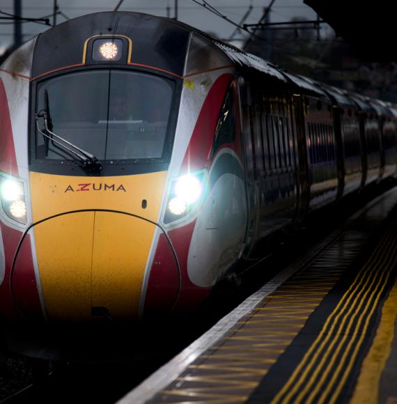 LNER Azuma passenger train