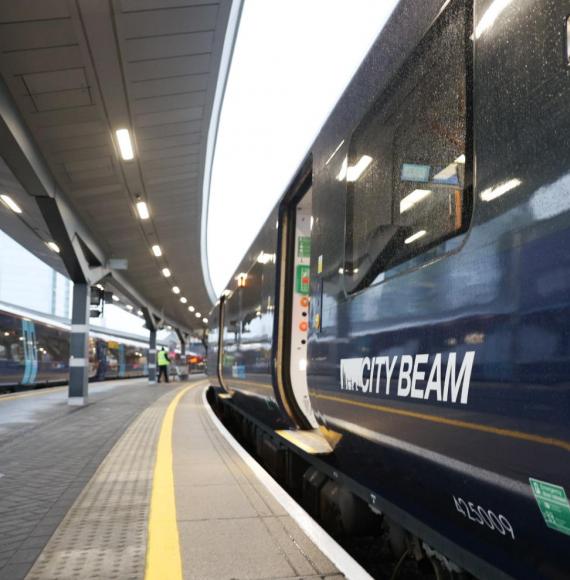 City Beam Train at London Bridge