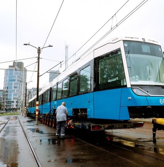 Atstom M34 Tram in Gothenburg