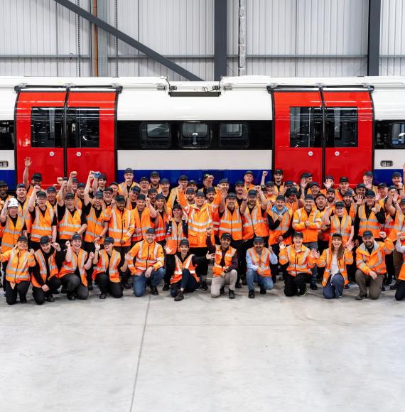 Team at Siemans Plant in Goole