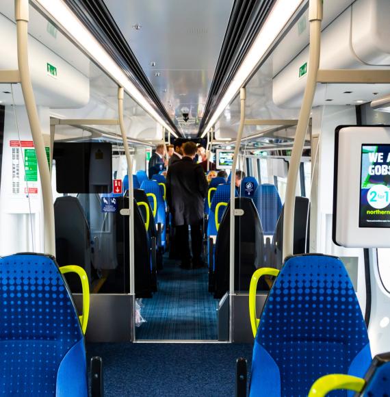 Inside a Northern Train