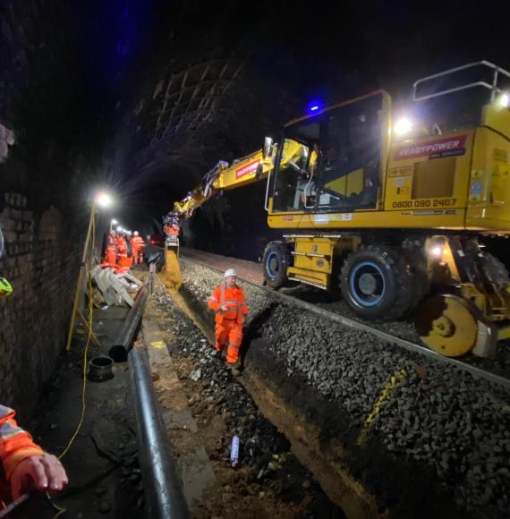 Honiton Tunnel Work