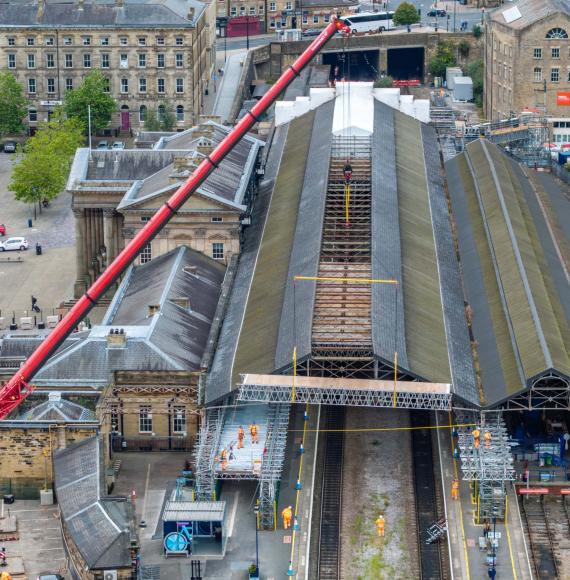 Huddersfield Station Canopy