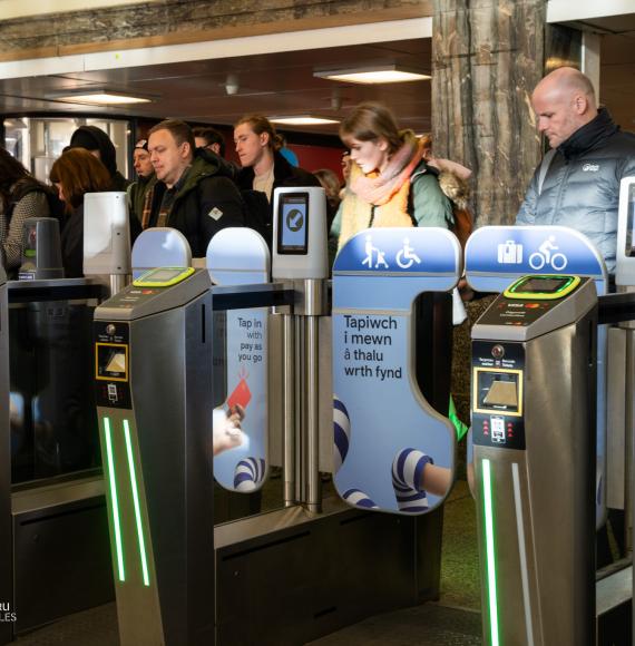 Cardiff Ticket Barriers