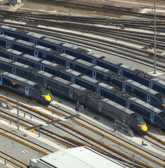 Trains at Ashford