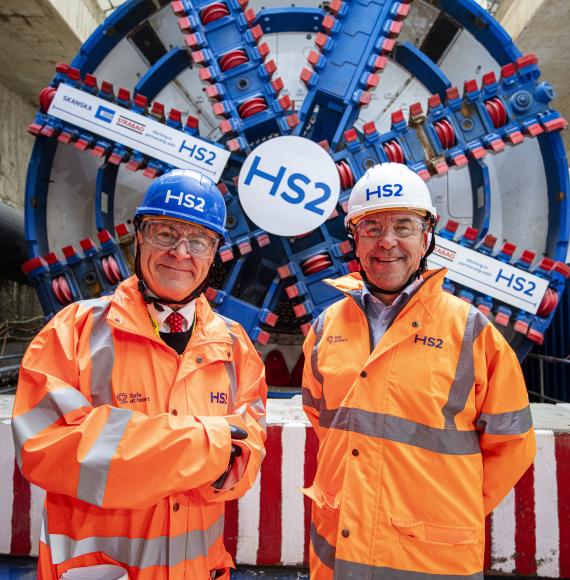 Rail Minister and new CRO at Old Oak Common