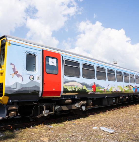 Cycle Train in Wales