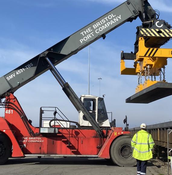 Loading a GBRF Train