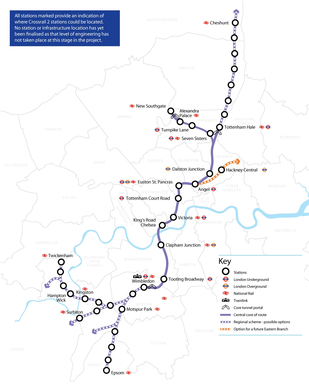 TfL appoints consulting groups to develop Crossrail 2 plans