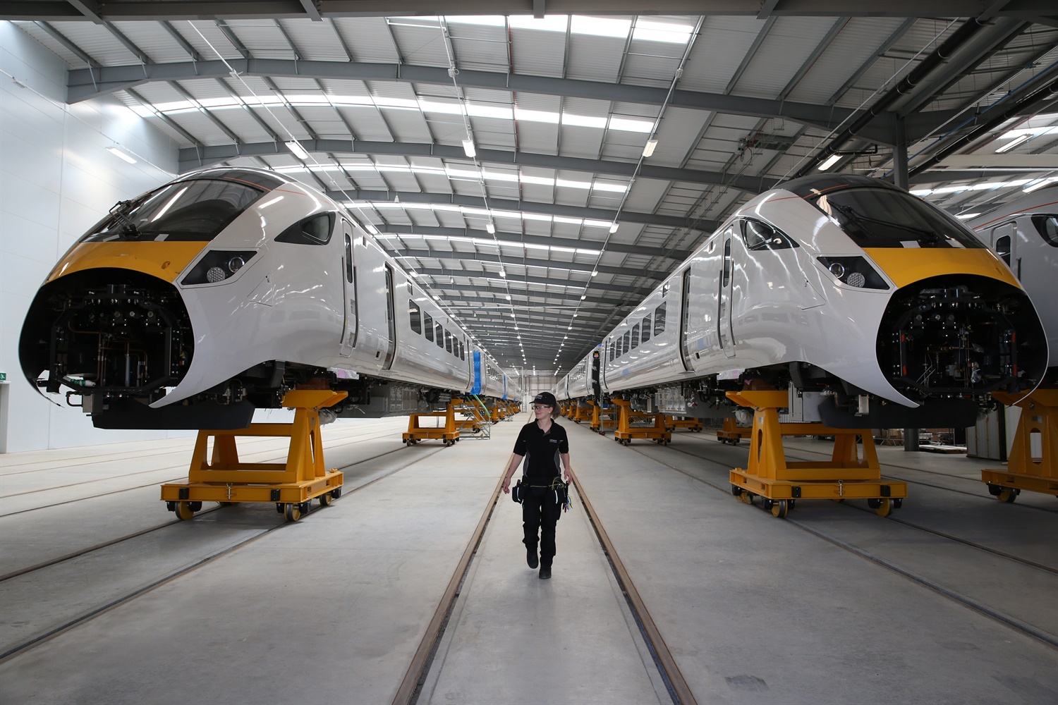 Hitachi Rail: Five years at flagship factory in the North East